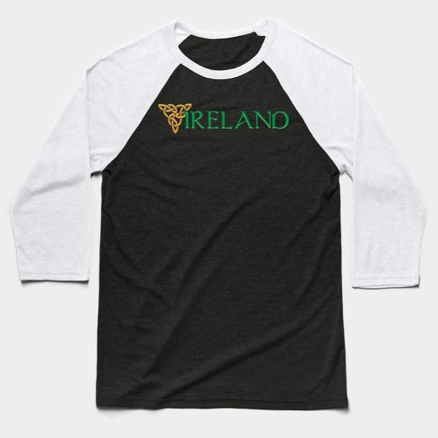 Ireland Baseball T-Shirt by Miranda Nelson